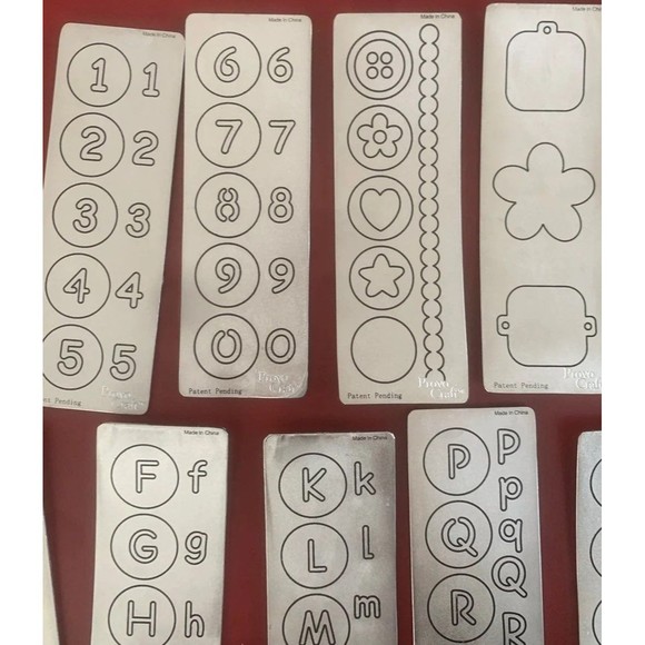 Cuttlebug BABY FACE AlphabetS - Picture 2 of 11